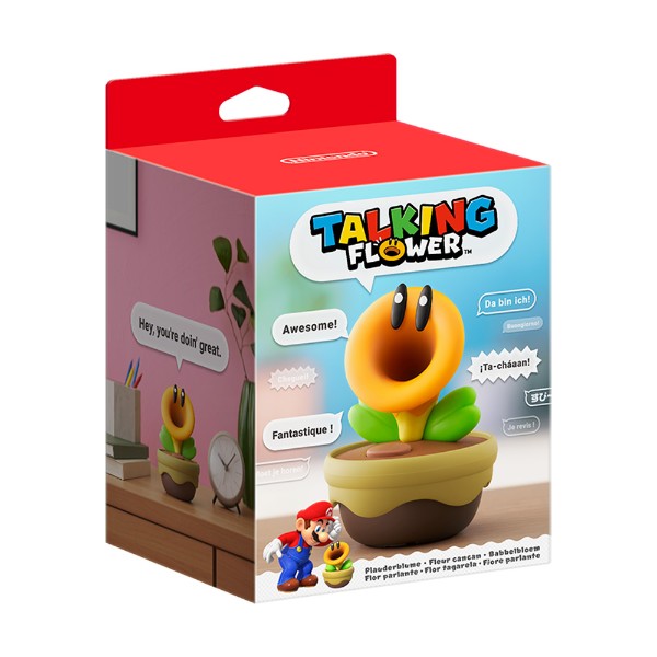 Nintendo - Super Mario - Talking Flower - Packshot 1