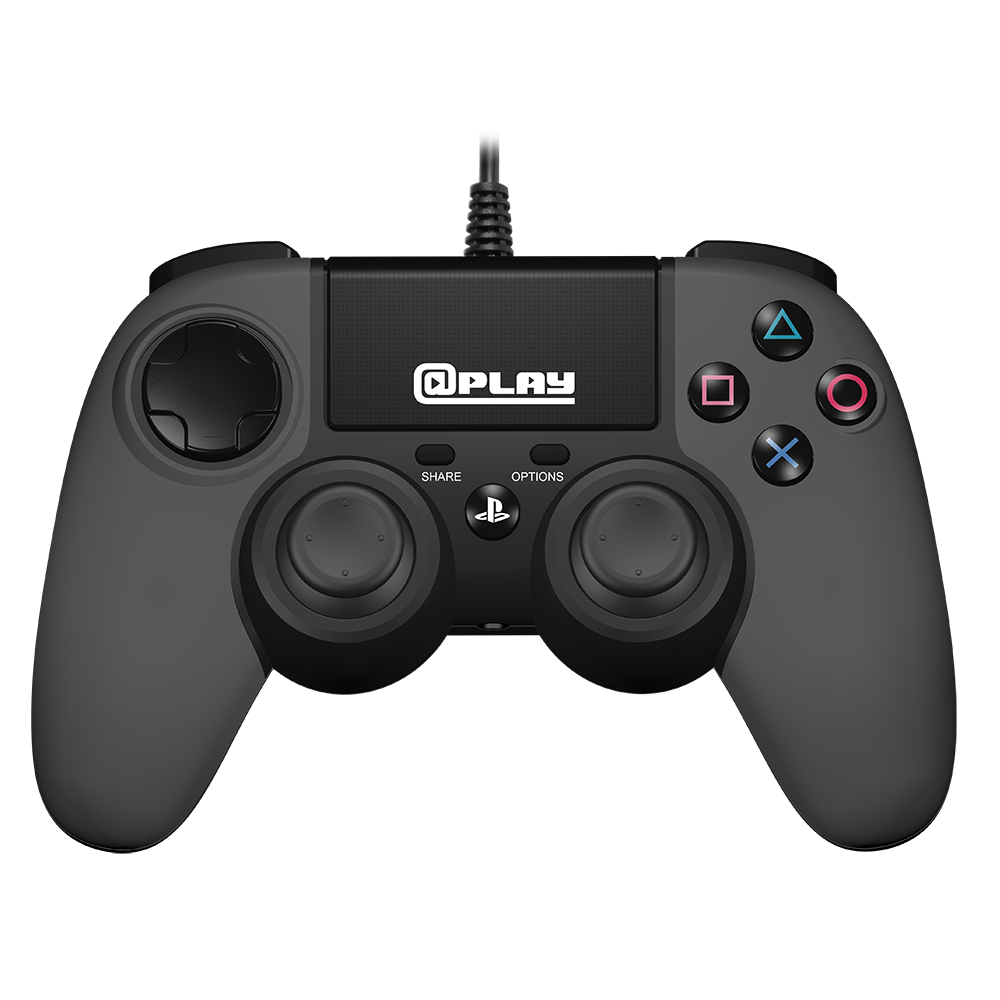 play PlayStation 4 Wired Compact Controller Grey EB Games Australia