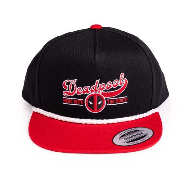 Marvel - Deadpool - Merc with the Mouth Flat Classic Cap By Flexfit Yupoong - Packshot 2