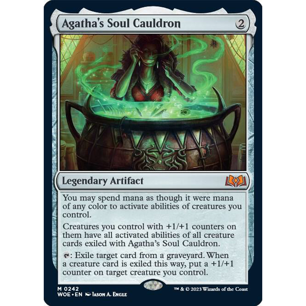 Agatha's Soul Cauldron 2枚セット Agatha's Soul Cauldron (Extended Art) | Wilds of Eldraine
