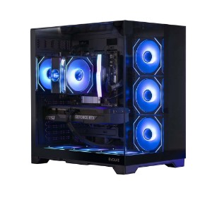 Evolve Gaming PC – DEMENTER | RX 9060XT | Ryzen 5 7500F | 32GB DDR5 | Glass Top Case