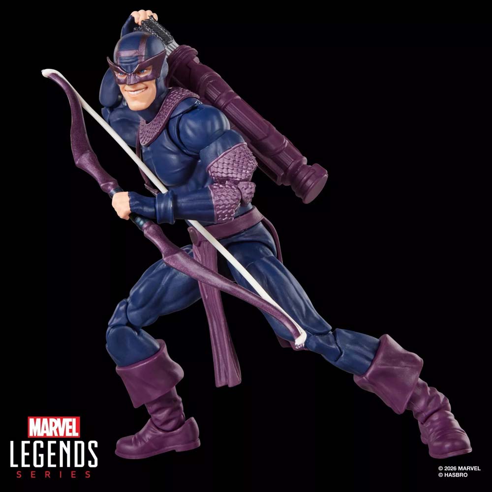 Marvel - Dark Avengers Hawkeye Marvel Legends Action Figure - Packshot 2