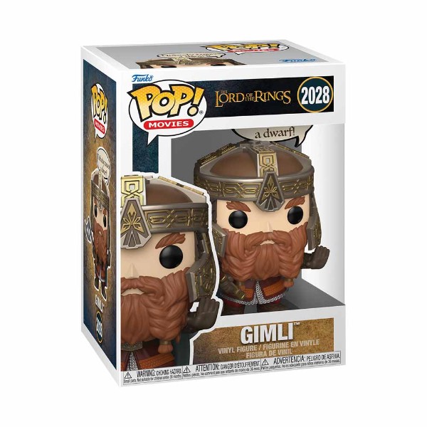 The Lord of the Rings – Gimli Nobody Tosses a Dwarf Pop! Sayings - Packshot 2