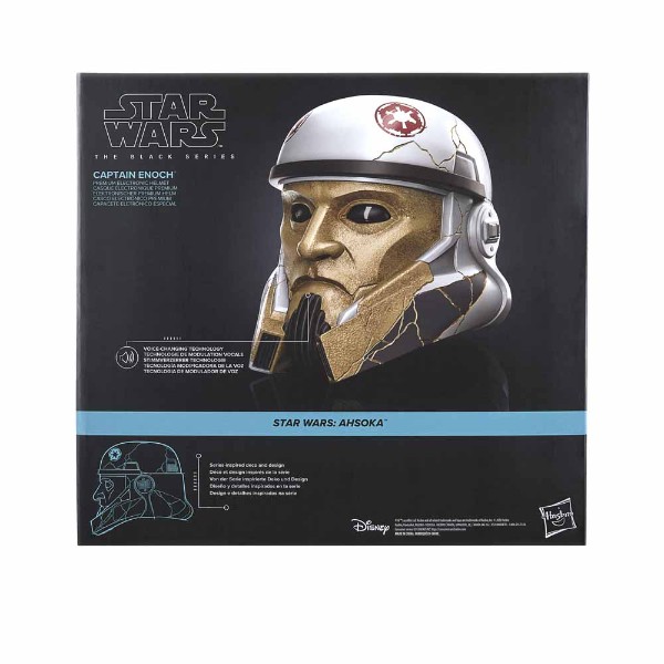 Star Wars - Ahsoka - The Black Series Captain Enoch Electronic Helmet - Packshot 5