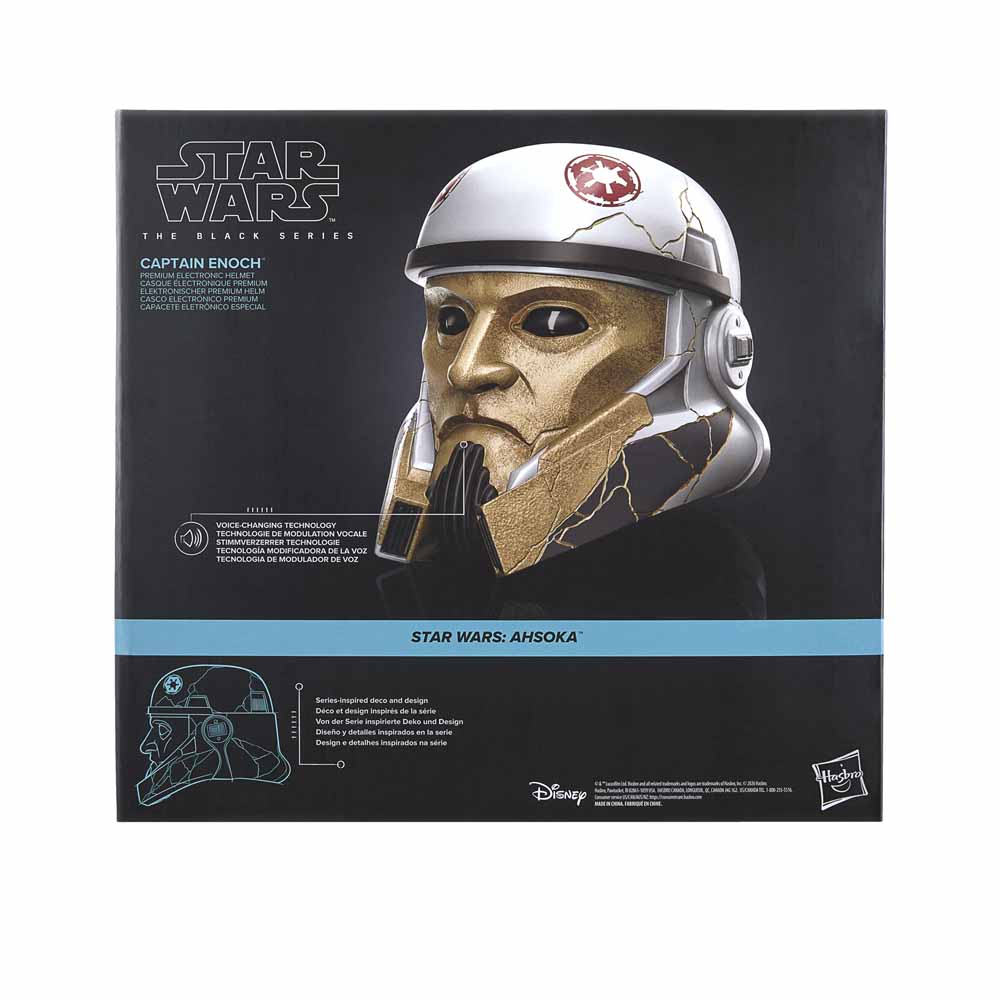 Star Wars - Ahsoka - The Black Series Captain Enoch Electronic Helmet - Packshot 5