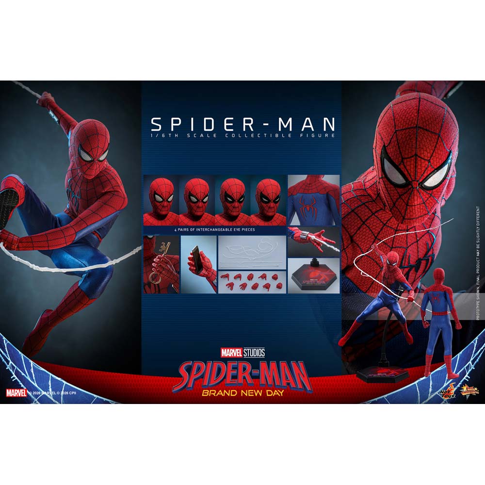 Marvel - Spider-Man - Spider-Man Collector Edition 1/6 Scale Action Figure - Packshot 3
