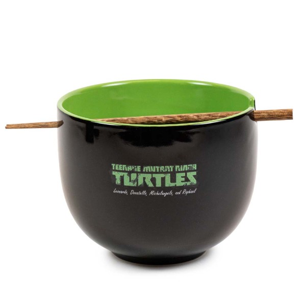 Teenage Mutant Ninja Turtles - Turtle Ramen Bowl with Chopsticks - Packshot 2