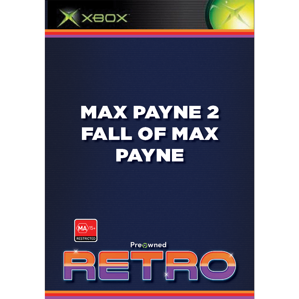 Max Payne 2: The Fall Of Max Payne Sur Xbox, Jeu D'occasion Bon état