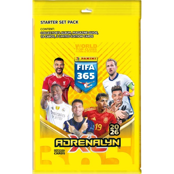 FIFA - TC - Panini FIFA 365 Adrenalyn XL 2026 Starter Pack - Packshot 1