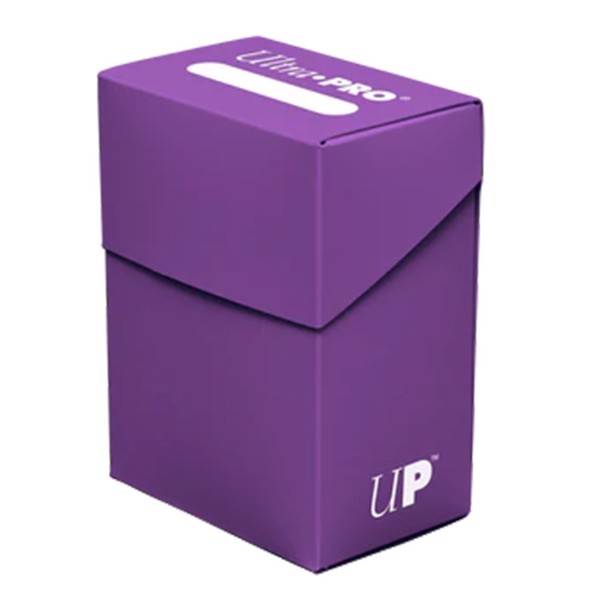 Ultra Pro Solid Color Deck Box Purple Toys and Collectibles EB