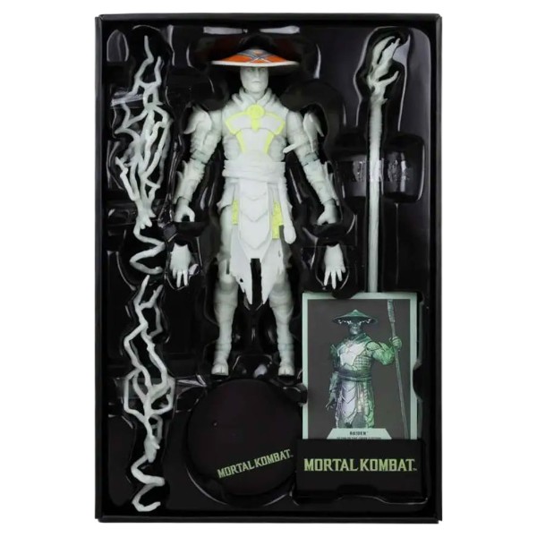 Mortal Kombat 1 - Raiden Glow Gold Label Limited Edition 7" Scale Figure - Packshot 5