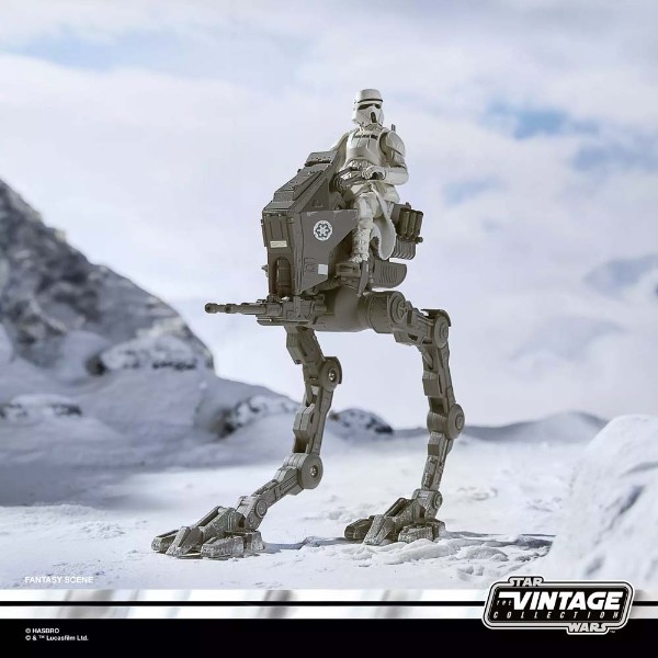 Star Wars - The Mandalorian and Grogu - The Vintage Collection - Imperial Remnant AT-RT Action Figure - Packshot 4