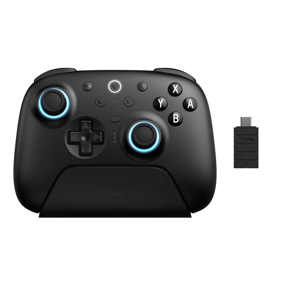 8BitDo Ultimate 2 Bluetooth Controller - Black - Packshot 2