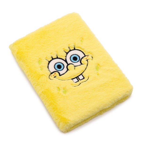 SpongeBob SquarePants - Fluffy Spongebob A5 Notebook - Toys and ...
