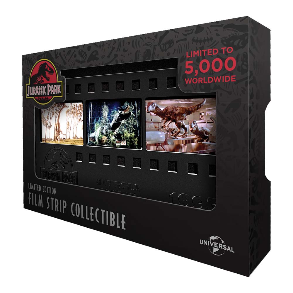 Jurassic Park - Metal Film Strip Collectible Limited Edition - Packshot 3