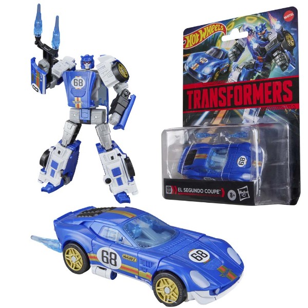 Transformers x Hot Wheels - El Segundo Coupe Action Figure - Packshot 5