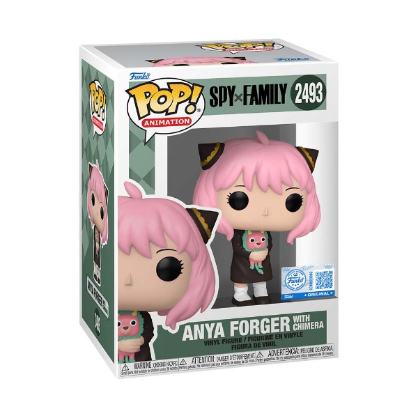 Spy x Family - Anya Forger with Chimera Pop! Vinyl Figure - Packshot 2