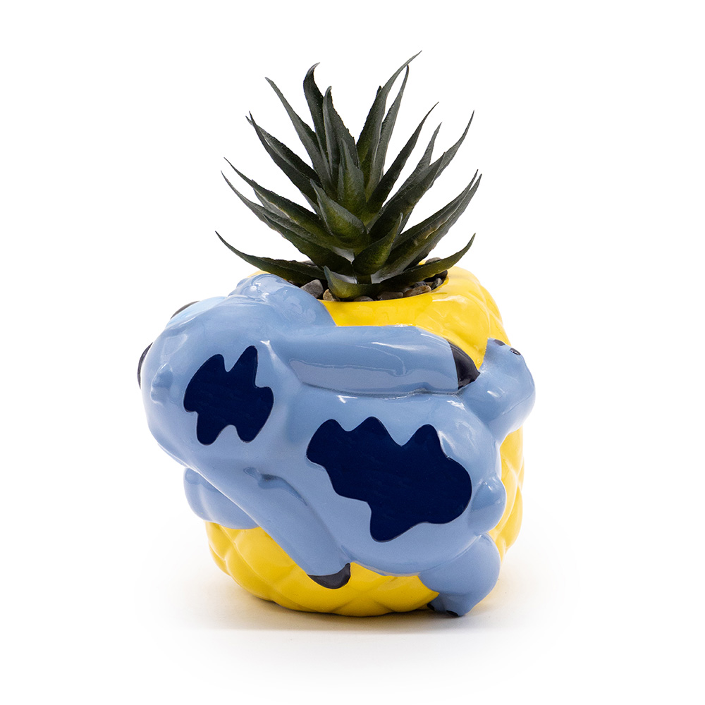 Disney - Lilo & Stitch - Stitch Biting Pineapple Plant Pot (with Plant) - Packshot 2