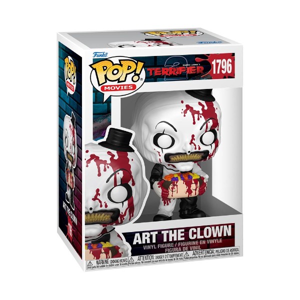 Terrifier 2 - Art the Clown with Candy Filled Head Pop! Vinyl Figure - Packshot 2