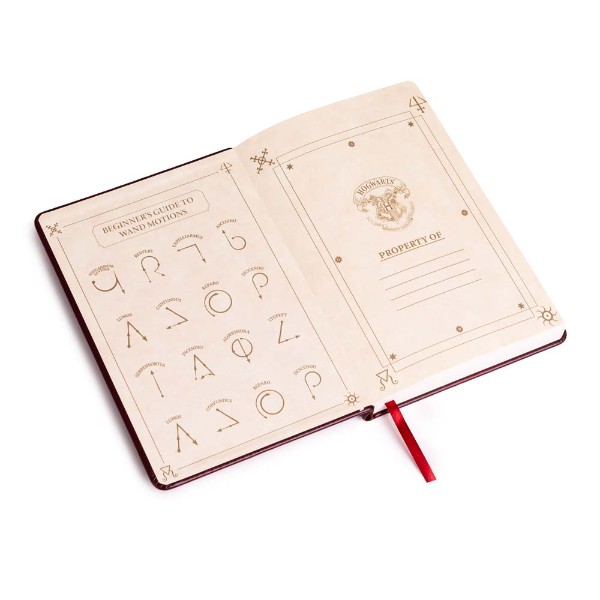 Harry Potter - 25th Anniversary Hogwarts Book of Spells A5 Notebook - Packshot 3