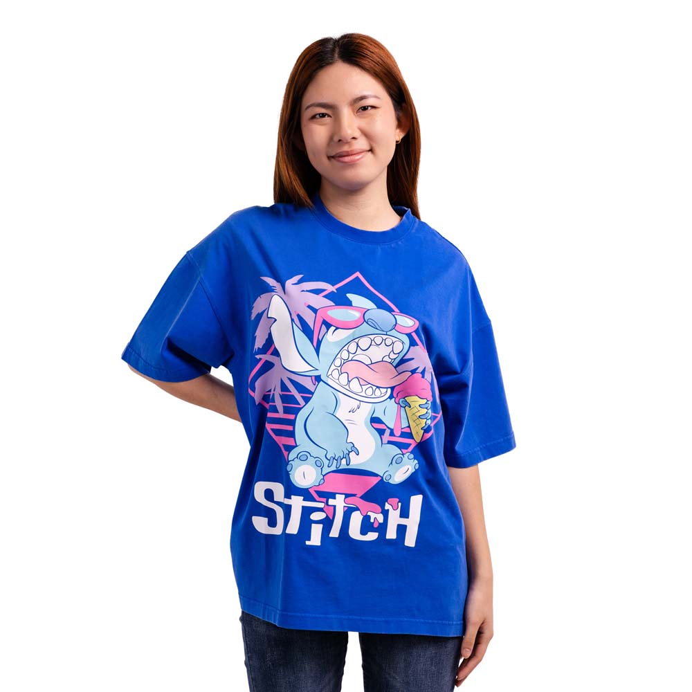 Disney – Lilo & Stitch – Stitch Ice Cream Oversized T-shirt - Packshot 2