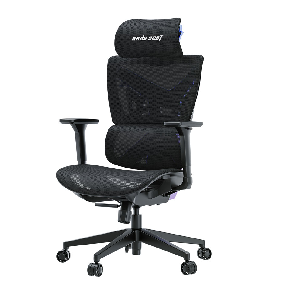 ANDA SEAT X-Air Mega Celeste Gaming Mesh Chair - Packshot 2