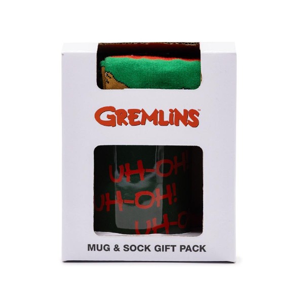 Gremlins - Gizmo Uh-Oh Mug & Sock Gift Pack - Packshot 1
