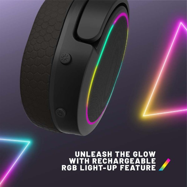 4Gamers Panther LED Light Up RGB Premium Wired Gaming Headset - Packshot 5