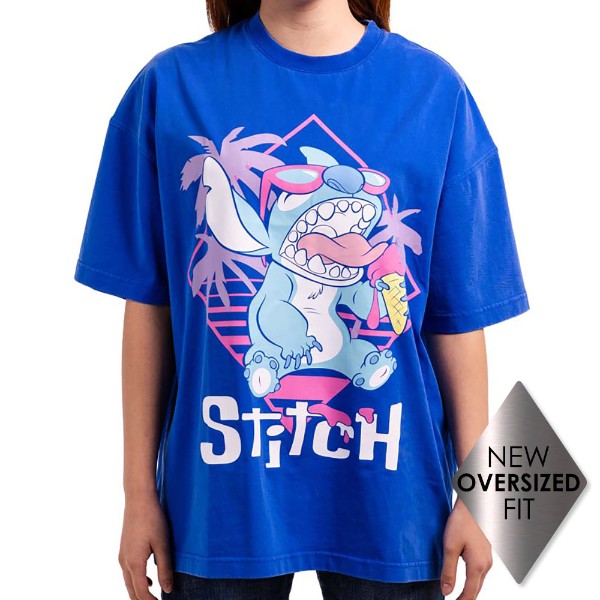 Disney – Lilo & Stitch – Stitch Ice Cream Oversized T-shirt - Packshot 1