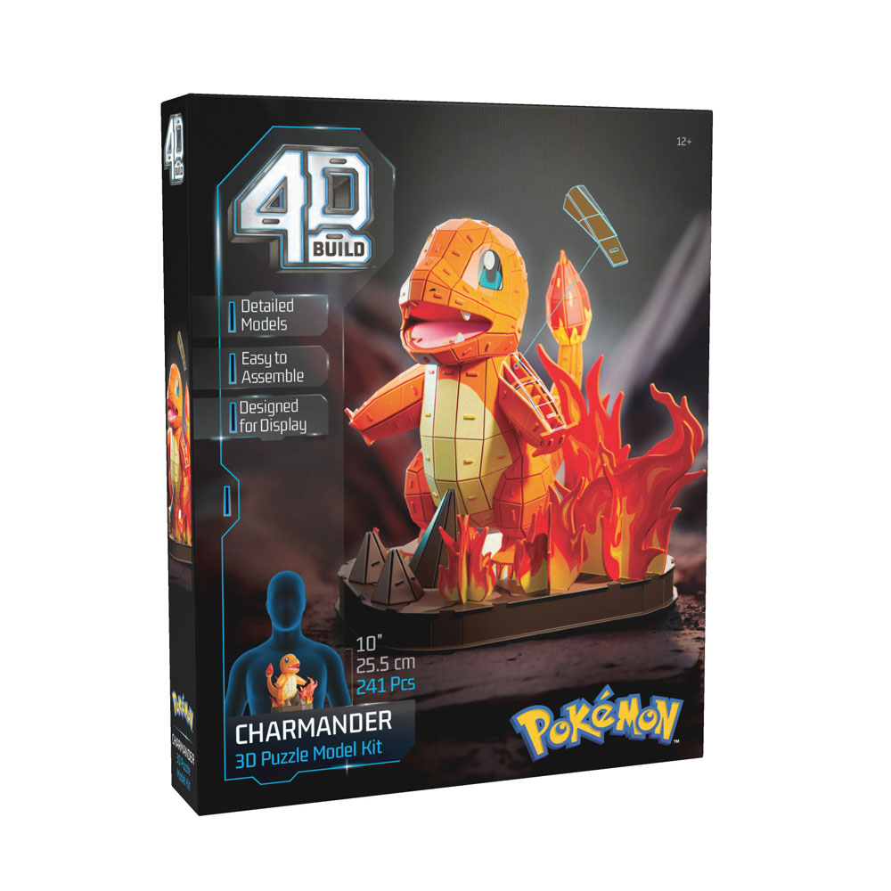Pokemon - Charmander 4D Puzzle Model Kit - Packshot 2