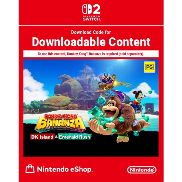 Donkey Kong Bananza - DK Island & Emerald Rush (Game Add-On) - Packshot 1