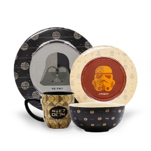 Star Wars - Darkside 16-Piece Dinner Set