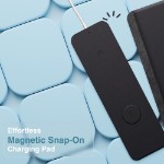 Laser Wireless Charging Desk Mat - Black - Packshot 6