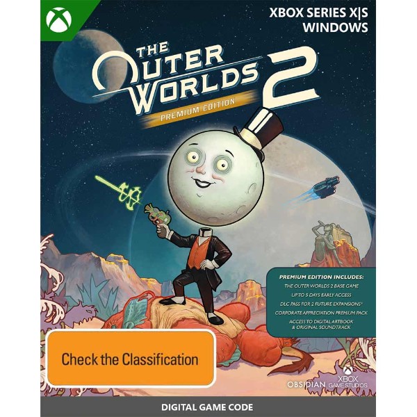 The Outer Worlds 2 Premium Edition (Code-In-A-Box) - Packshot 1