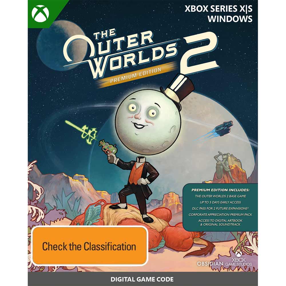 The Outer Worlds 2 Premium Edition (Code-In-A-Box) - Packshot 1