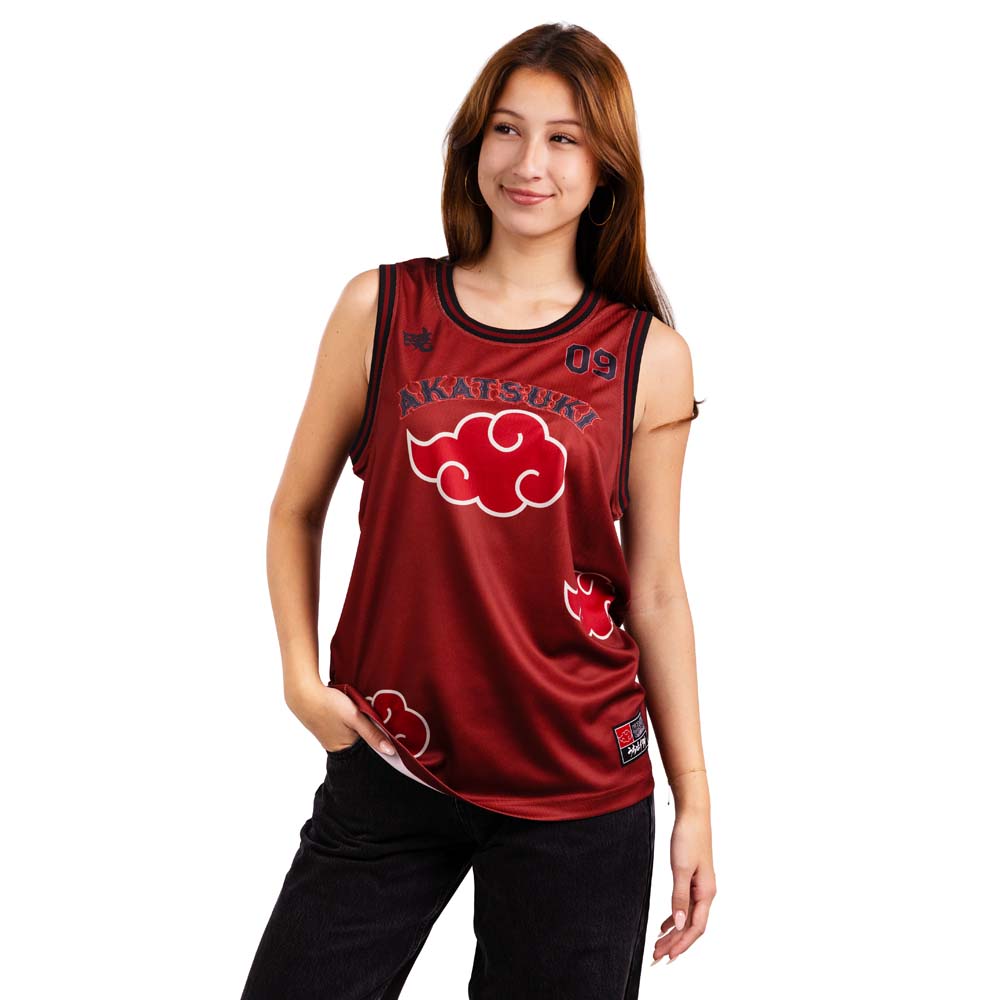 Naruto: Shippuden - Akatsuki Cloud Basketball Jersey - Packshot 2