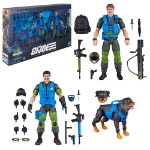G.I. Joe - Classified Series #220 - Mad Marauders Footloose, Mutt, & Junkyard Action Figures & Dog - Packshot 1