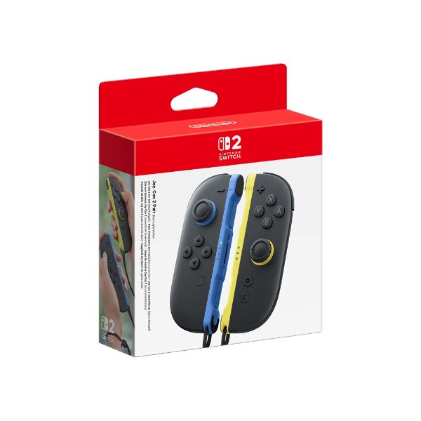 Nintendo Switch 2 - Joy-Con 2 Pair - Blue/Light Yellow Controller - Packshot 1