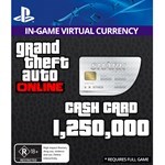 Grand Theft Auto Online - Great White Shark 1,250,000 Cash Card - Packshot 1