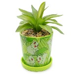 Pokemon - Chikorita Planter Pot with Faux Plant - Packshot 2