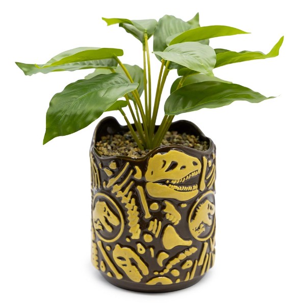 Jurassic Park - Fossils Planter Pot with Plant - Packshot 2