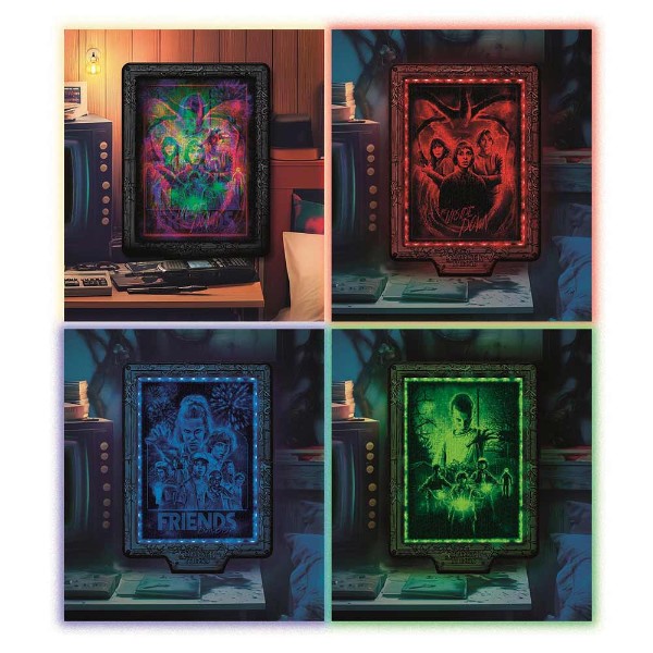Stranger Things - Metamorphic Art Collection: The Upside Down 520 Piece Jigsaw Puzzle - Packshot 4