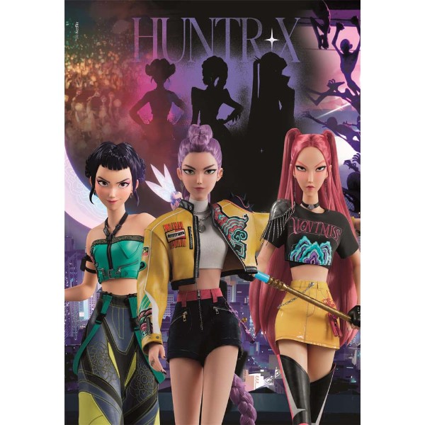 Netflix - KPop Demon Hunters - Huntrix 500 Piece Jigsaw Puzzle - Packshot 2