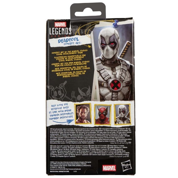 Marvel - Deadpool & Wolverine - Marvel Legends Series Deadpool (Concept Art) Action Figure - Packshot 3
