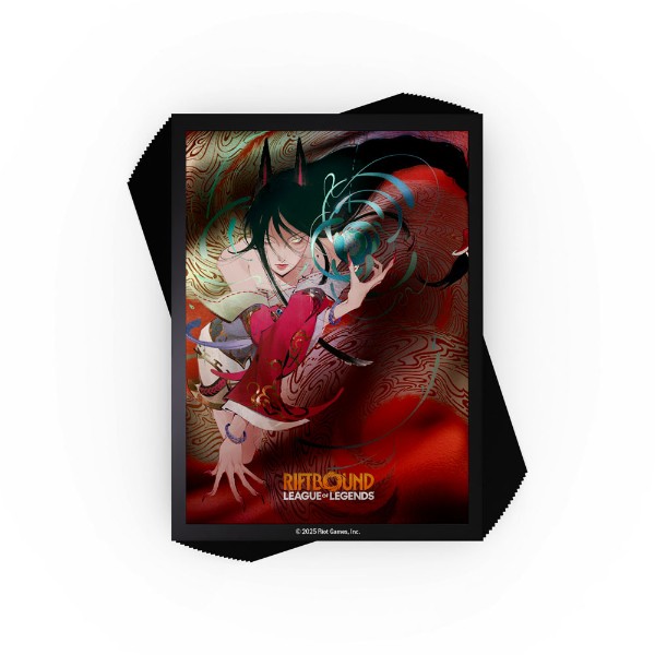 League of Legends - Riftbound Origins Ahri Card Sleeves - Toys and
