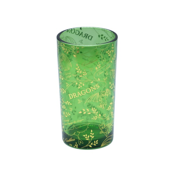 How to Train Your Dragon - Toothless Gold Leaf Print Glass 2-Pack - Packshot 2