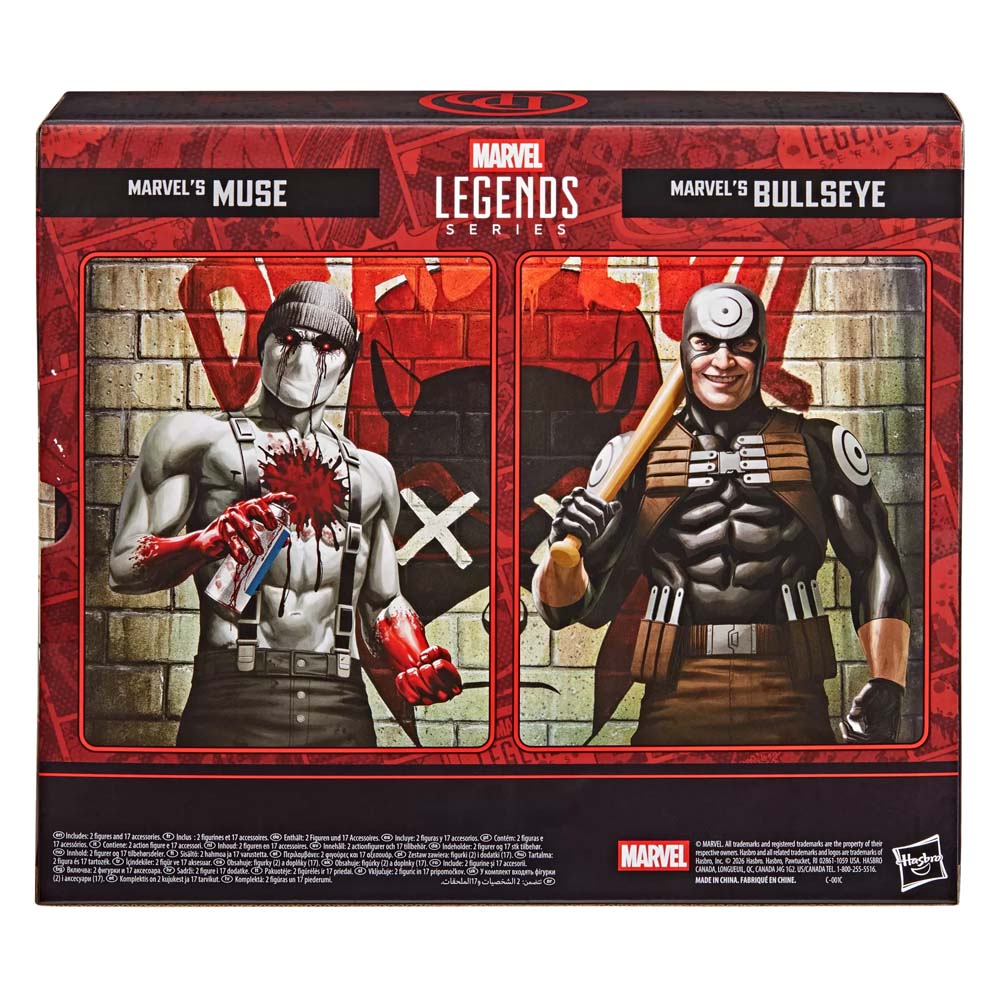 Marvel - Daredevil - Bullseye and Muse Marvel Legends Action Figure 2-Pack - Packshot 5