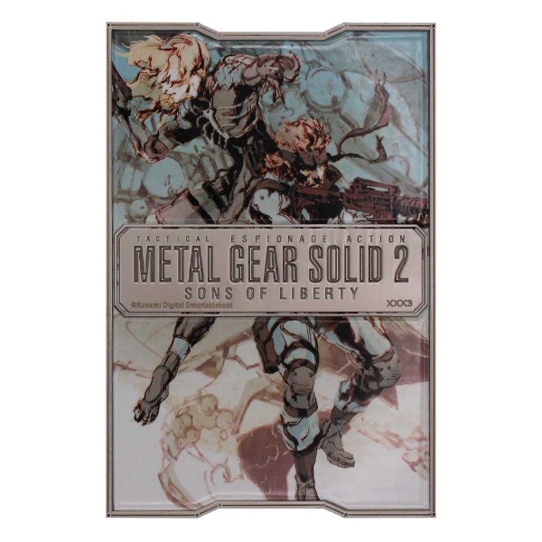 Metal Gear Solid 2 - Solid Snake Ingot Limited Edition Replica - Packshot 2