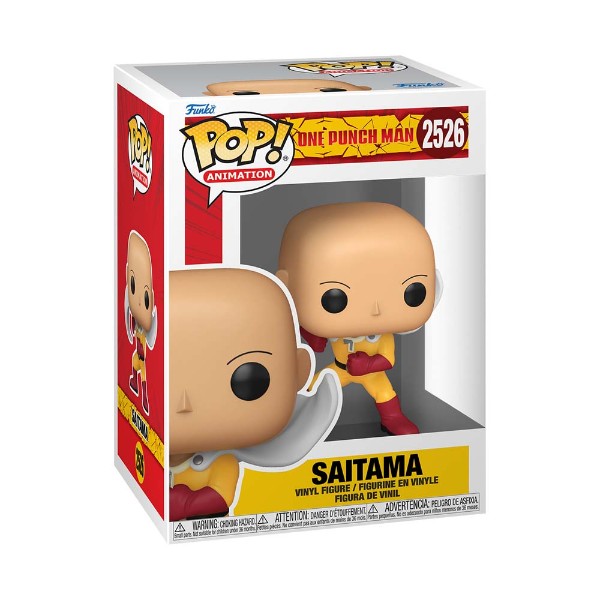 One Punch Man - Saitama Pop! Vinyl Figure - Packshot 2
