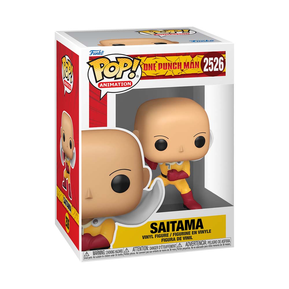 One Punch Man - Saitama Pop! Vinyl Figure - Packshot 2